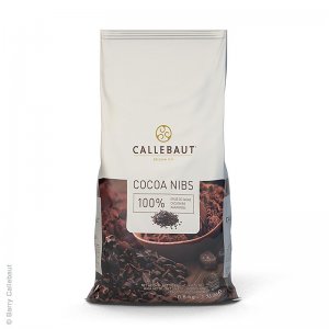 Kakao Grue, gehackte und geröstete Kakaobohnen, Callebaut, 800 g